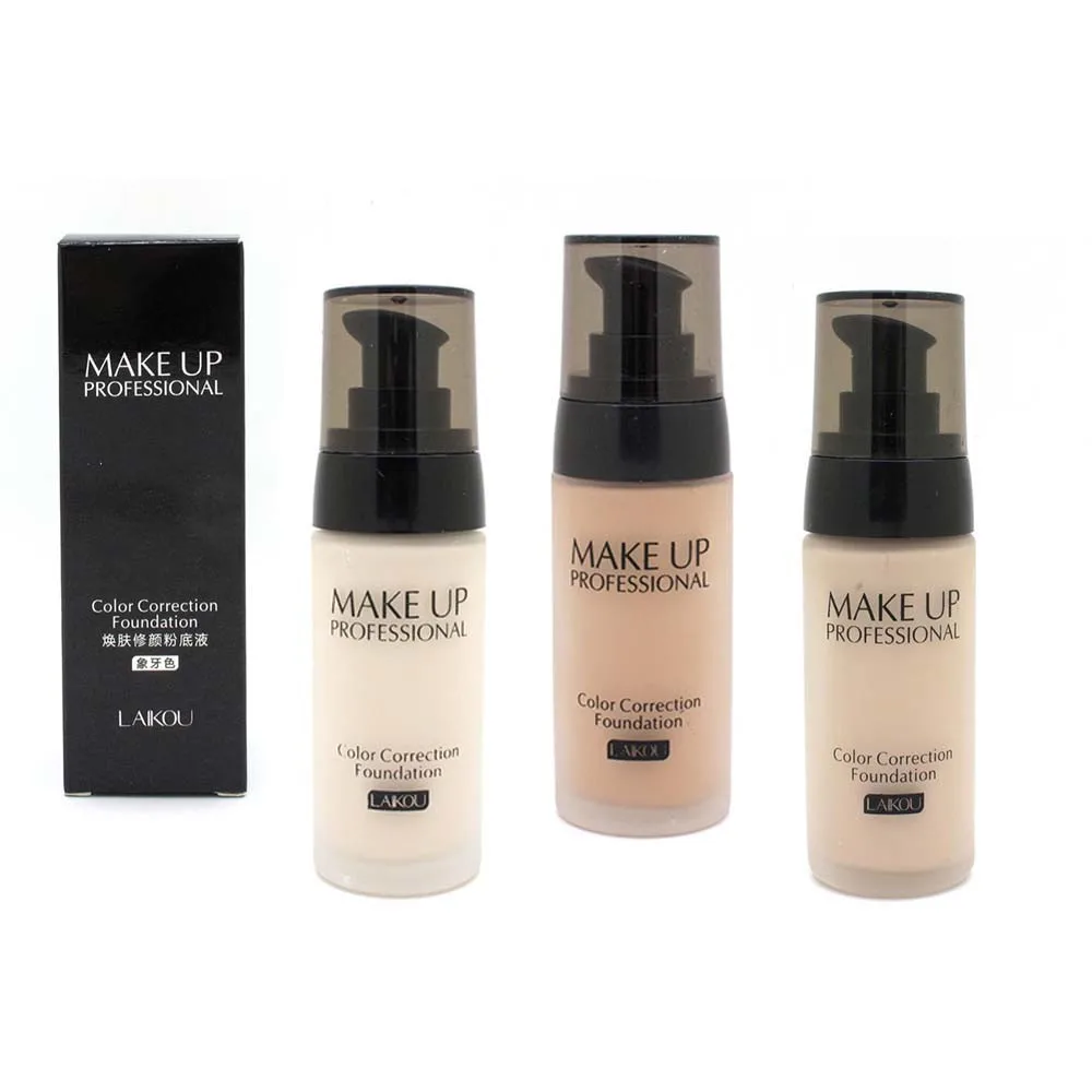 LAIKOU Профессиональный Жидкий тональный крем для лица 3 цвета длительное