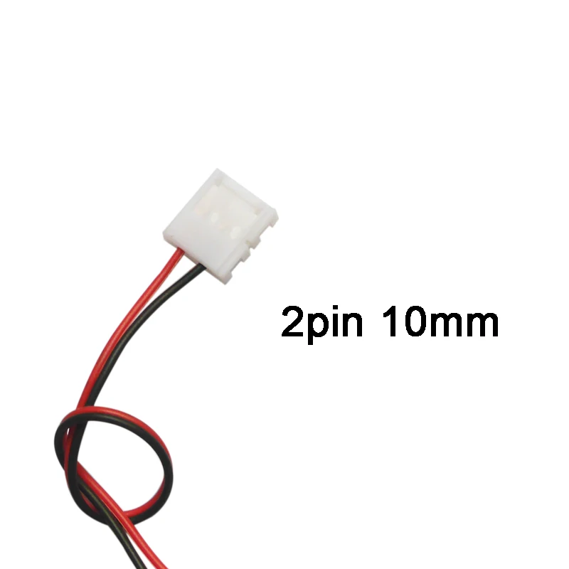 2pin 10mm 5-100 шт. провод разъема светодиода 2pin 3pin 4pin 5pin 6pin соединительный кабель с разъемом кабеля для WS2811 WS2812B 5050 RGB/RGBW светодиодный полосы светильник - Цвет: 2pin 10mm