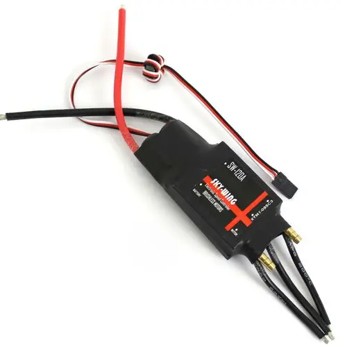 Бесщеточный контроллер скорости SkyWing 120A ESC для радиоуправляемой лодки|esc speed