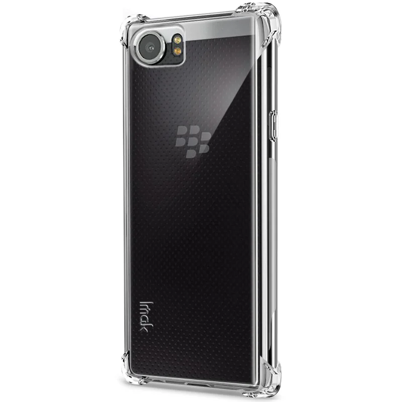 IMAK Чехол с "воздушной подушкой" для Blackberry Key2 Keyone DTEK70 ударопрочный противоударный Мягкий ТПУ силиконовый чехол для ключей 2 два LE - Цвет: Clear