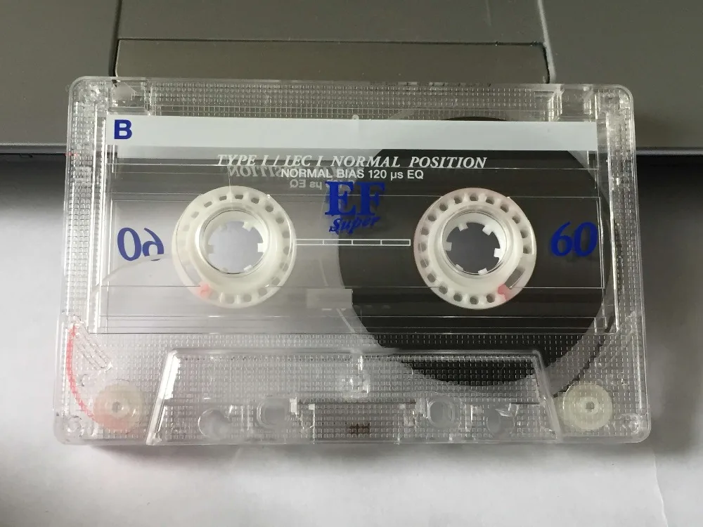 EF60 60 минут Подлинная запись в нормальном положении типа 1.|blank cassette tapes|cassette tapeblank |