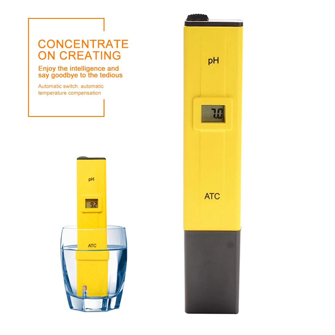 1 комплект портативная карманная ручка для водного теста цифровой измеритель PH