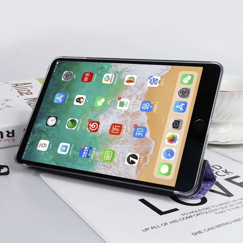 Планшетный чехол для iPad Mini 1 2 3 4 5 флип-чехол для iPad Air 1 2 3 A2133 A1954 A1474 A1475 A1476 iPad Pro 9,7 10,5 11 Smart Cover