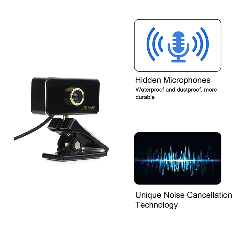 USB HD Webcam 1080*720P Night Vision Function PC Camera Built-in Microphone Web Cam Filmadora for Computer Notebook |