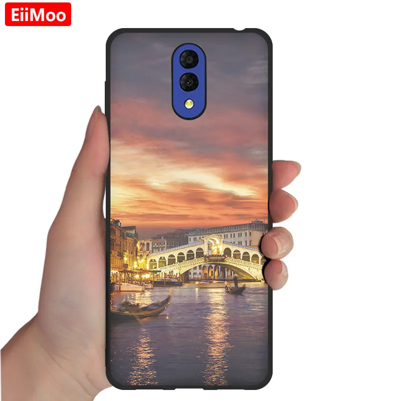 37 EiiMoo Soft TPU Silicone Case Cover For Alcatel 3L Case 5039 5039D Cute Cartoon Phone Back Coque For Alcatel 3L Case - Цвет: 37