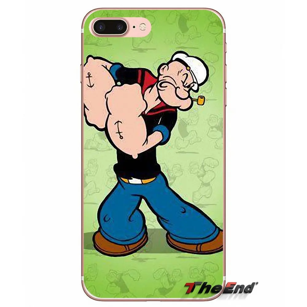 Силиконовый чехол для телефона Xiaomi Redmi 4 3 3S Pro Mi3 Mi4 Mi4i Mi4C Mi5 Mi5S Mi Max Note 2 Anime popeye poker |