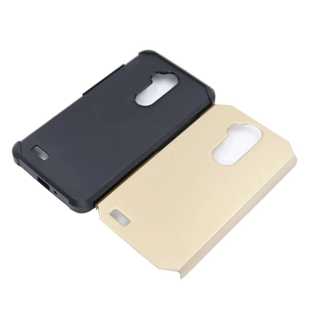 Двухслойный противоударный защитный Гибридный чехол для ZTE Max XL тонкий жесткий