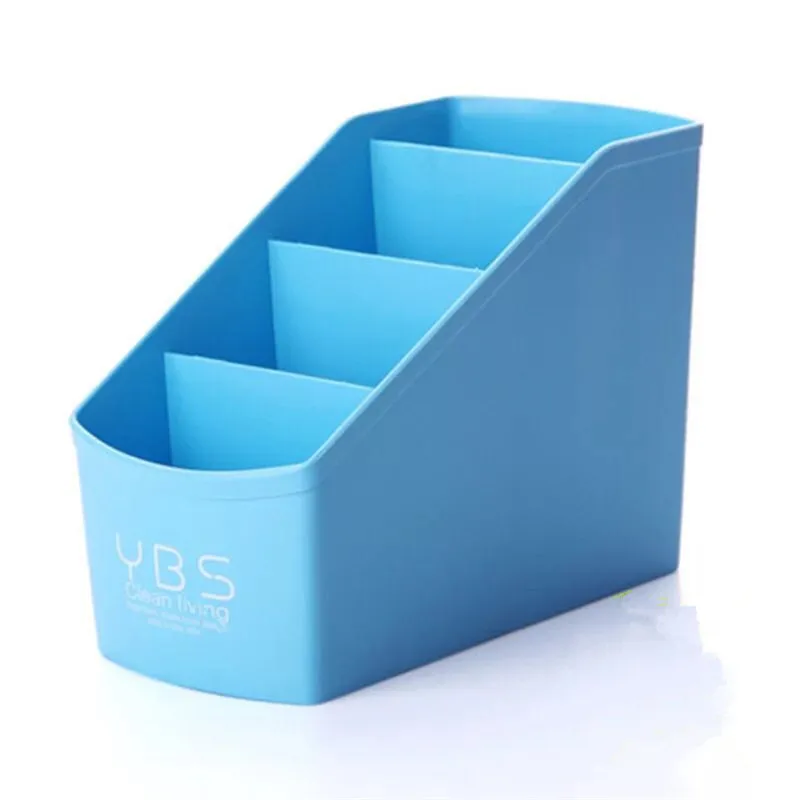 Многофункциональная настольная корзина для хранения с 4 ячейками|Коробки и ящики