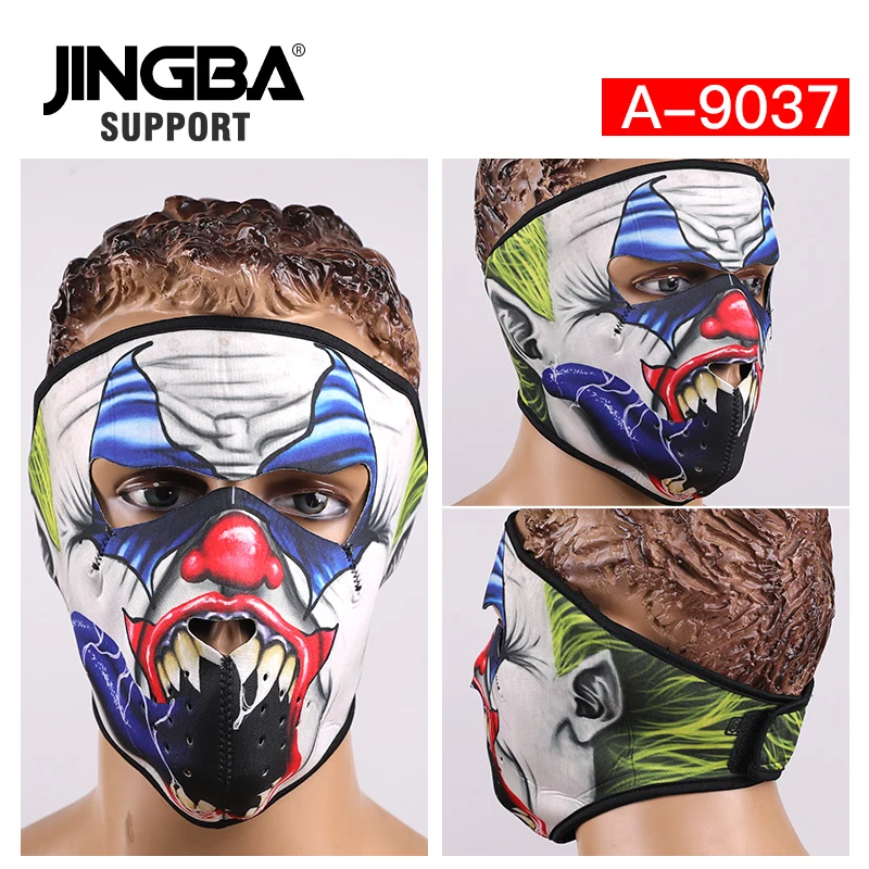 JINGBA маска для езды на велосипеде Ветрозащитная все лицо лица занятий спортом