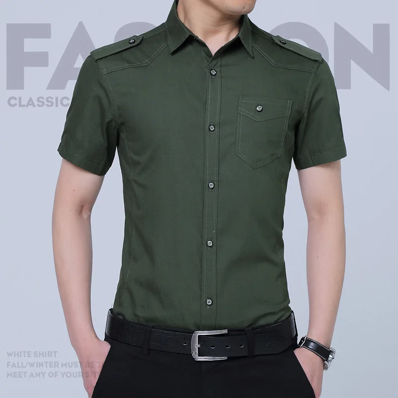 Мужская рубашка большого размера с отворотом кардиган коротким рукавом летняя