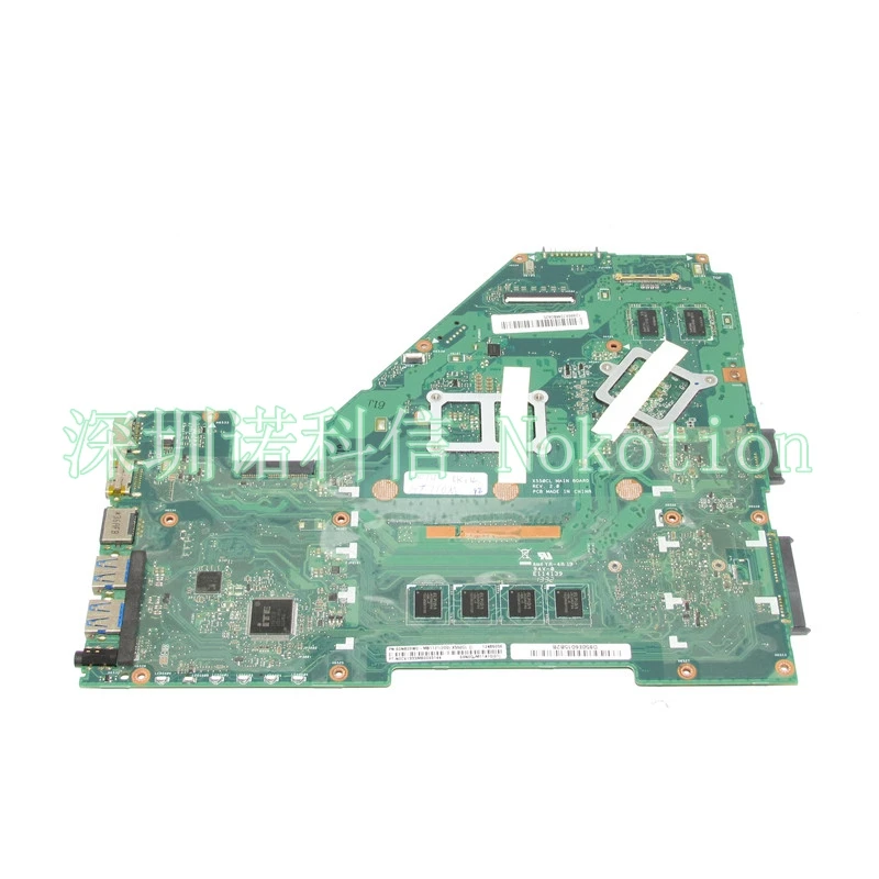 NOKOTION материнская плата для материнской платы X550CL ноутбука GT710M HM76 HD4000 SR109 Celeron