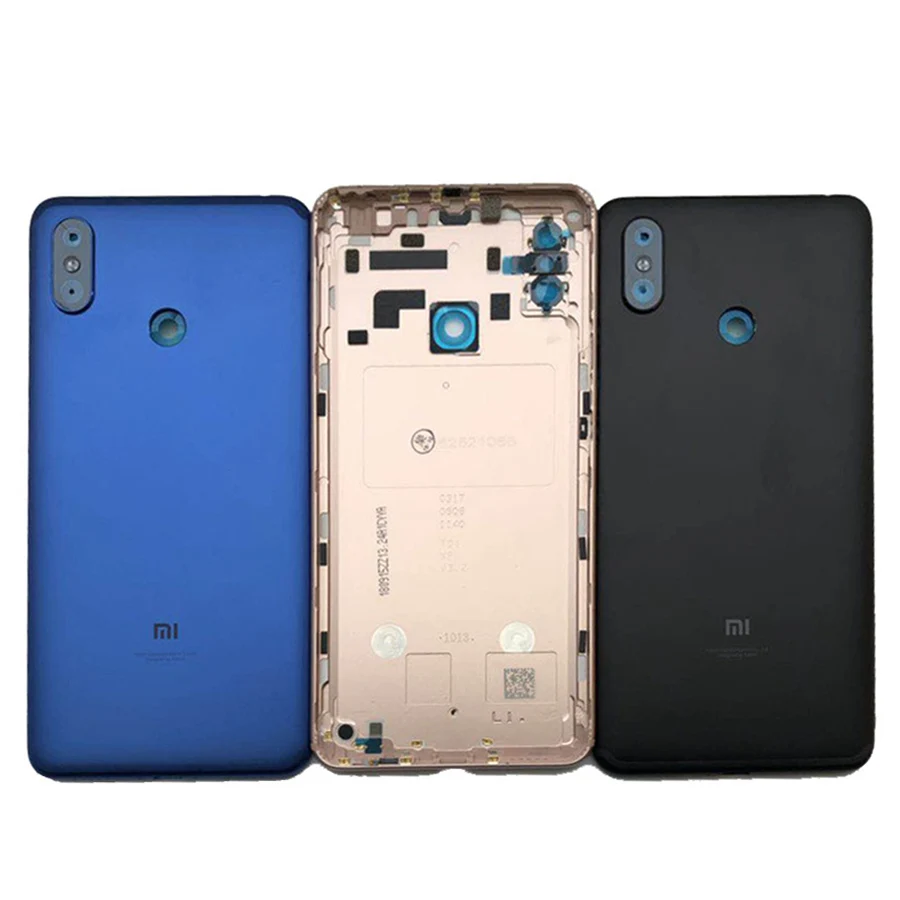 Для Xiaomi mi MAX 3 задняя крышка батарейного отсека задняя дверь Чехол Max2 MAX3 mi ddle шасси для Xiaomi mi Max 2 задний корпус Замена