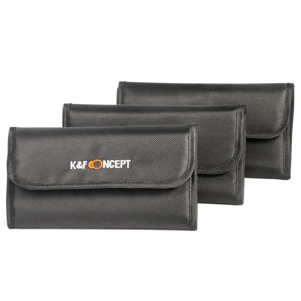 K& F CONCEPT 52/58/67 мм 18 шт. окончил и полный Цвет набор фильтров для объективов; цвет оранжевый, синий, серый, красный, фиолетовый, зеленый, коричневый, желтый, розовый набор фильтров
