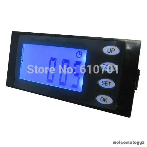 Фото Цифровой ЖК-AC80-260V с голубой подсветкой 100A 50/60 Гц 5в1 измеритель мощности Цифровой ЖК-AC80-260V с голубой подсветкой 100A 50/60 Гц 5в1 измеритель мощности
