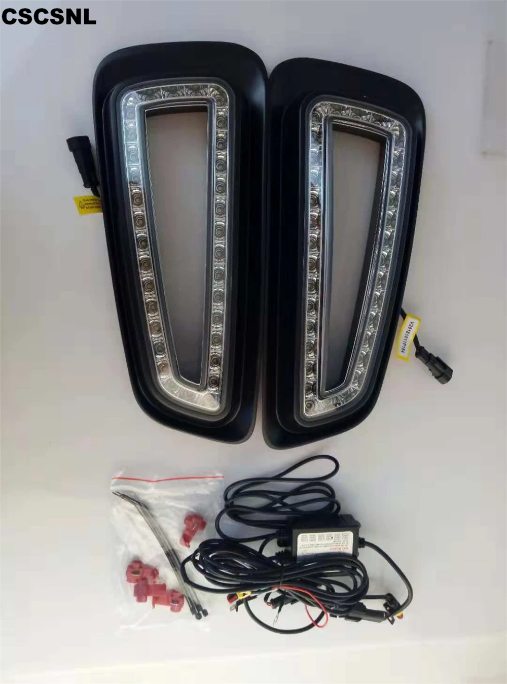 CSCSNL 2PCS For Ford Raptor F150 2010 2011 2012 2013 LED DRL Daytime Running Lights Daylight car lights fog lights