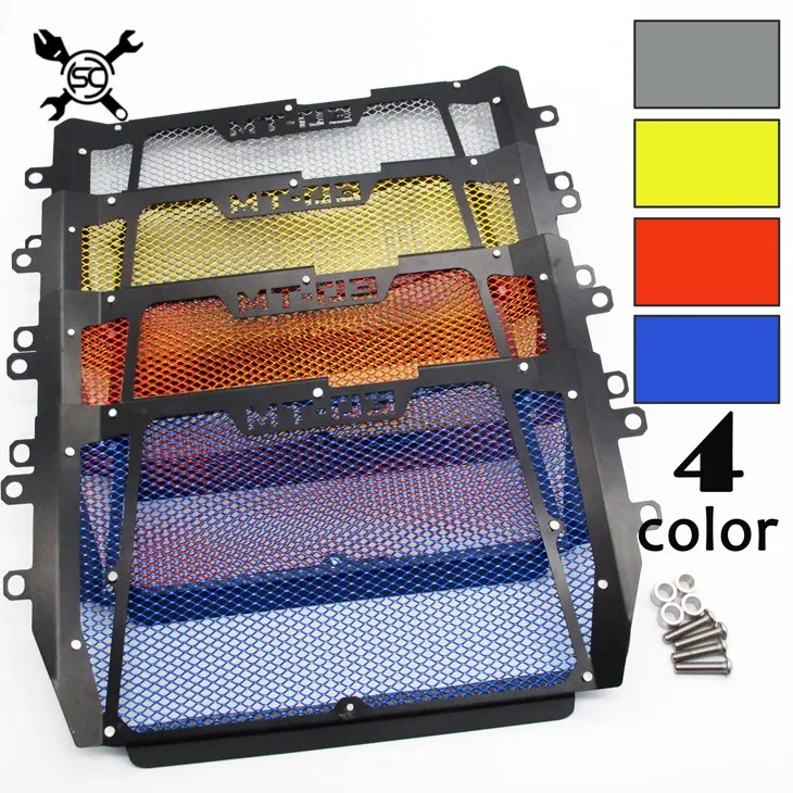 

Stainless Steel Motorcycle Matte Black Radiator Guard Radiator Cover Fits For Yamaha MT-03 MT-25 MT03 MT25 2015 2016 2017 2018