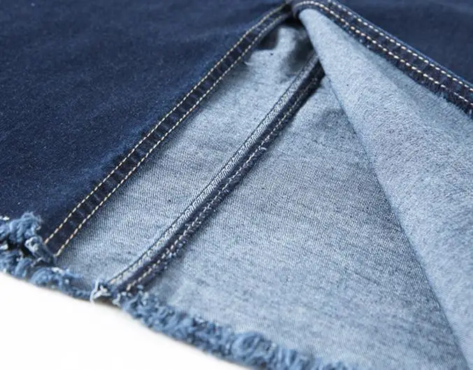 Женская джинсовая юбка с завышенной талией винтажная Повседневная