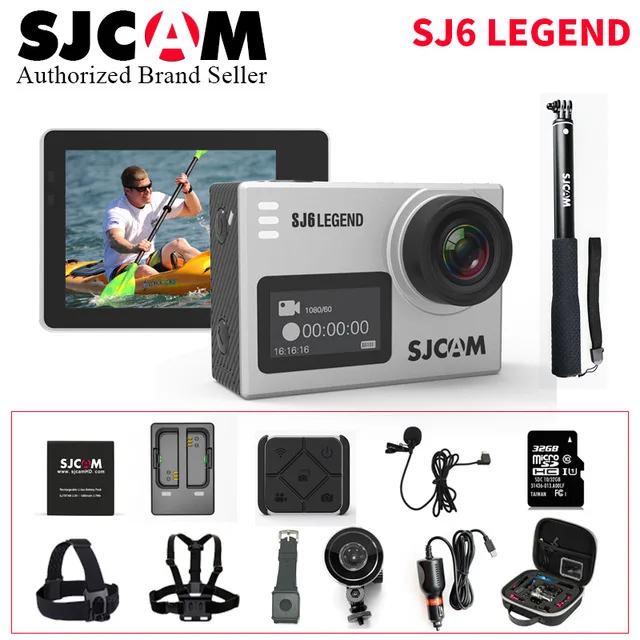 SJCAM SJ6 LEGEND Спортивная камера Открытый dv аэрофотосъемка Дайвинг Водонепроницаемый