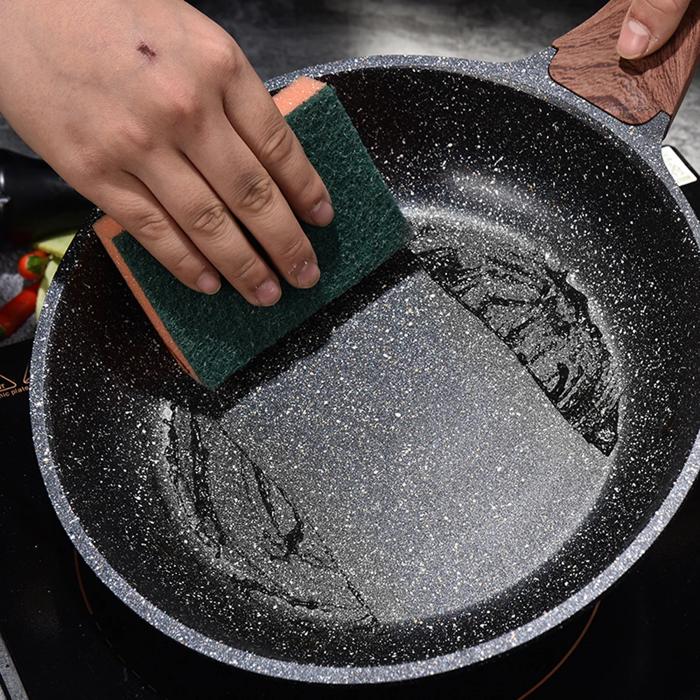 Антипригарная аптечка сковорода для стейка фотогазовая плита универсальная 20-28