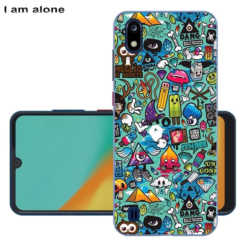 Чехлы для телефонов I am alone для zte Blade A7 6,09 дюйма, Модные Цветные чехлы из ТПУ для zte A7 - Цвет: TPU F8