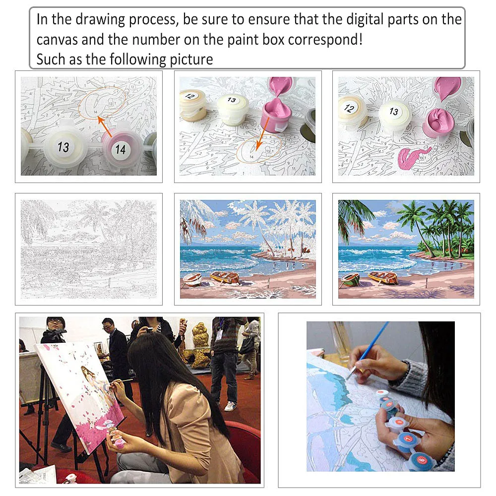 Картина маслом сделай сам венецианская ночь без рамки домашний декор холст