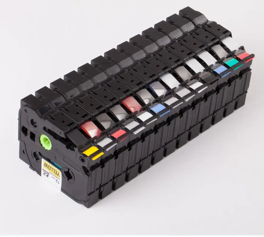 15pcs Tze531 12mm Tze Tz-531 Tape Compatible Brother Ptouch Cartridge Label Maker Tz531 Blue background Black word | Компьютеры и офис