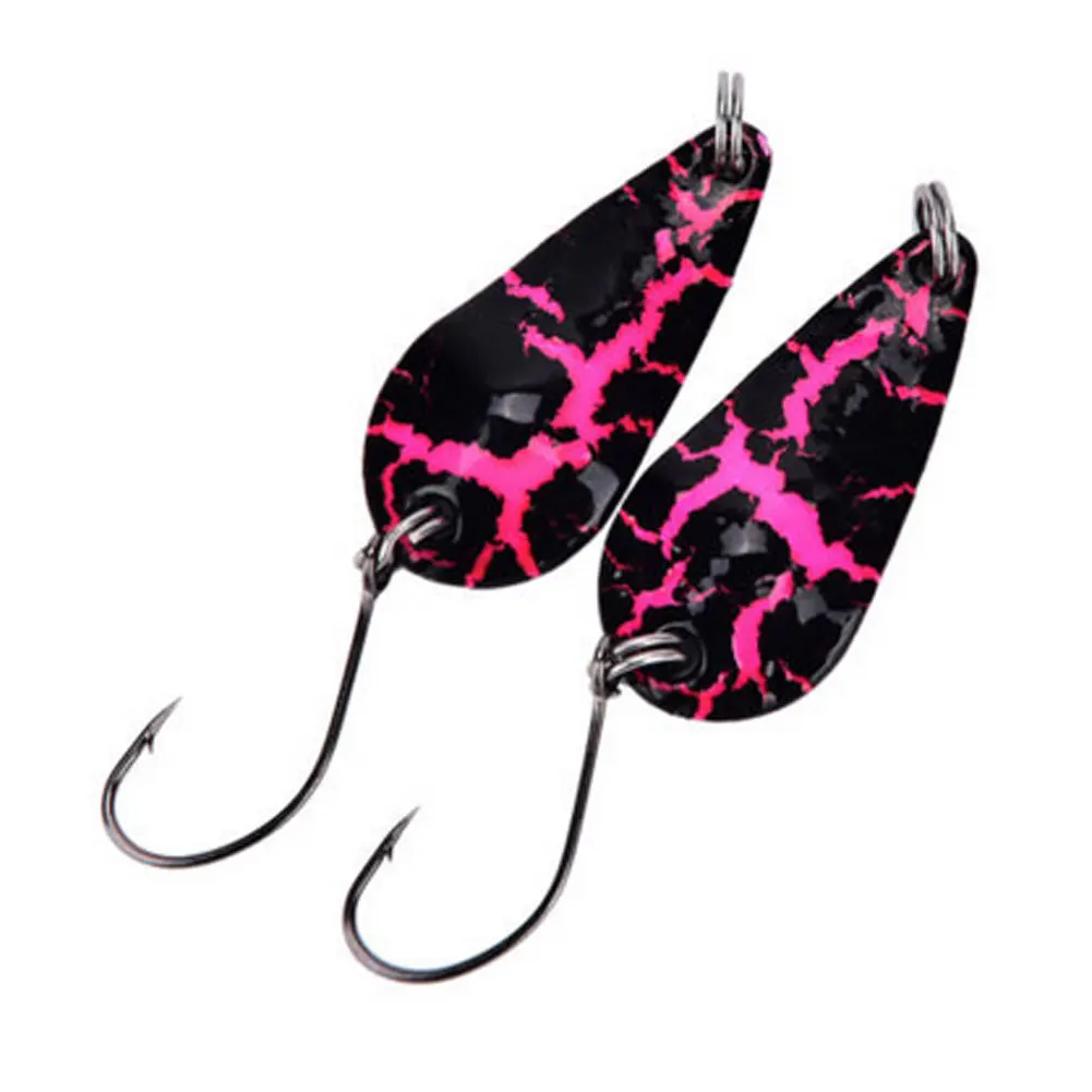 2 шт. 3 5 г рыболовные приманки маленькие микро-рыболовные ложки Колеблющаяся