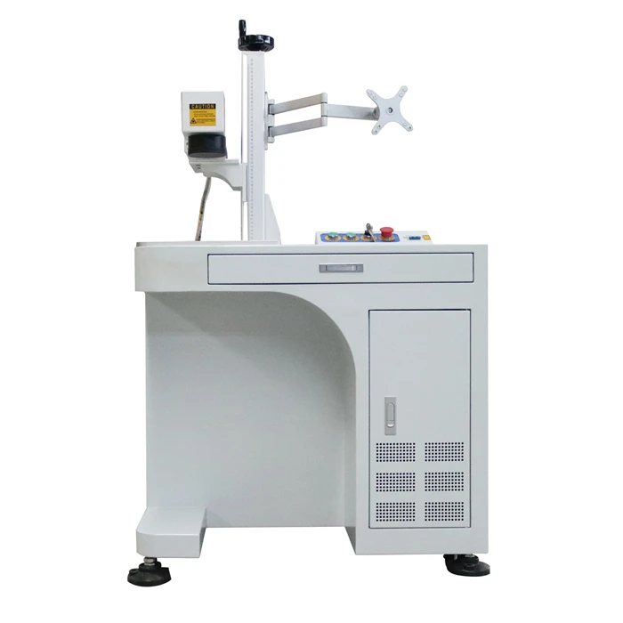 Волоконно лазерная маркировочная машина кожаная коробка/пластиковая настольная