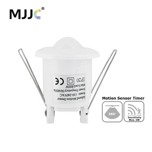 Инфракрасный датчик движения 220 В 110 В постоянного тока 12 В Пассивный инфракрасный датчик переключатель 360 градусов потолочная инфракрасная лампа выключатель светильник