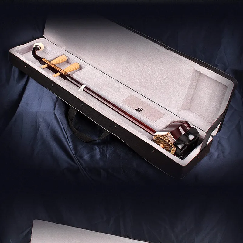 Erhu китайские Музыкальные инструменты Instrumento de cuerda Ebony Madeira Китай Erhu плоский полюс Qualitied лук Струны для Эрху erhu чехол