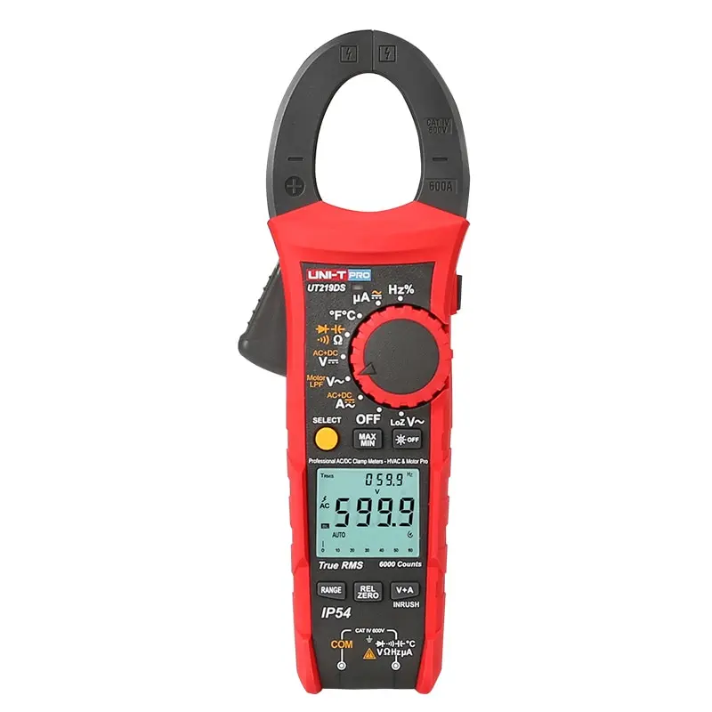 Профессиональный измеритель напряжения с ЖК подсветкой UT219M/UT219DS 3 5/6 переменный
