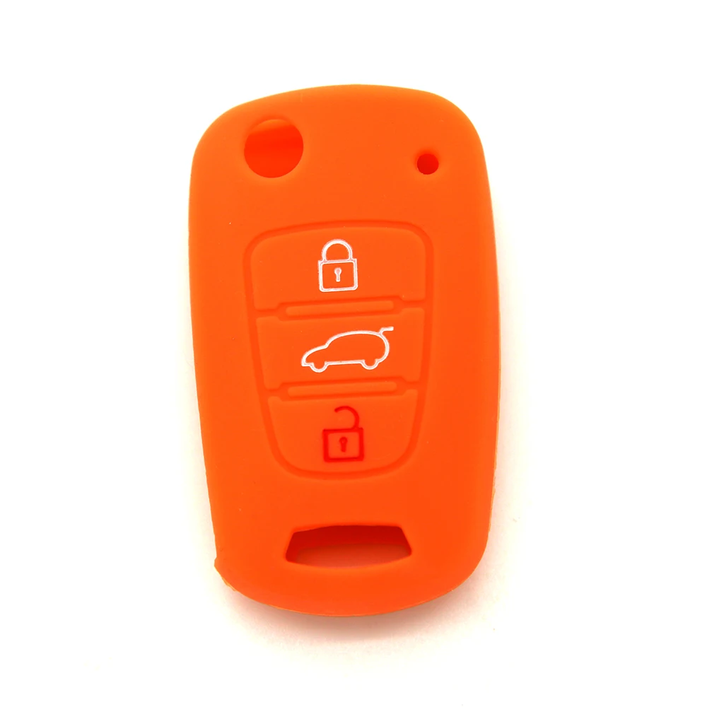 Fashion Hot Sale Silicone Car styling Keychain Key Cover jacket cover shell case for kia sorento cerato K2 K3 K4 K5 | Автомобили и
