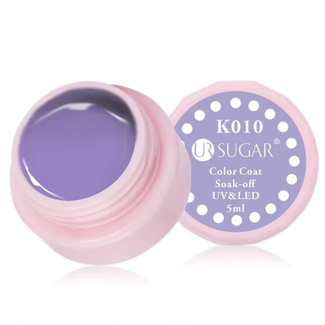 Ur Sugar 5 мл замачиваемый гель для ногтей 110 чистый слой УФ светодиодный Гель-лак для ногтей цветной лак для ногтей - Цвет: K010