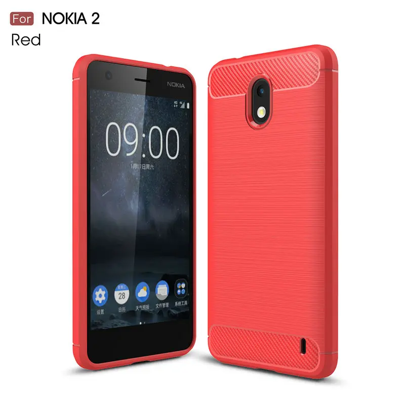 Противоударный кожаный чехол для Nokia 2 Nokia2 TA-1029 TA-1035 для Nokia 3, задняя крышка для телефона, тонкий защитный чехол, fundas coque Etui>