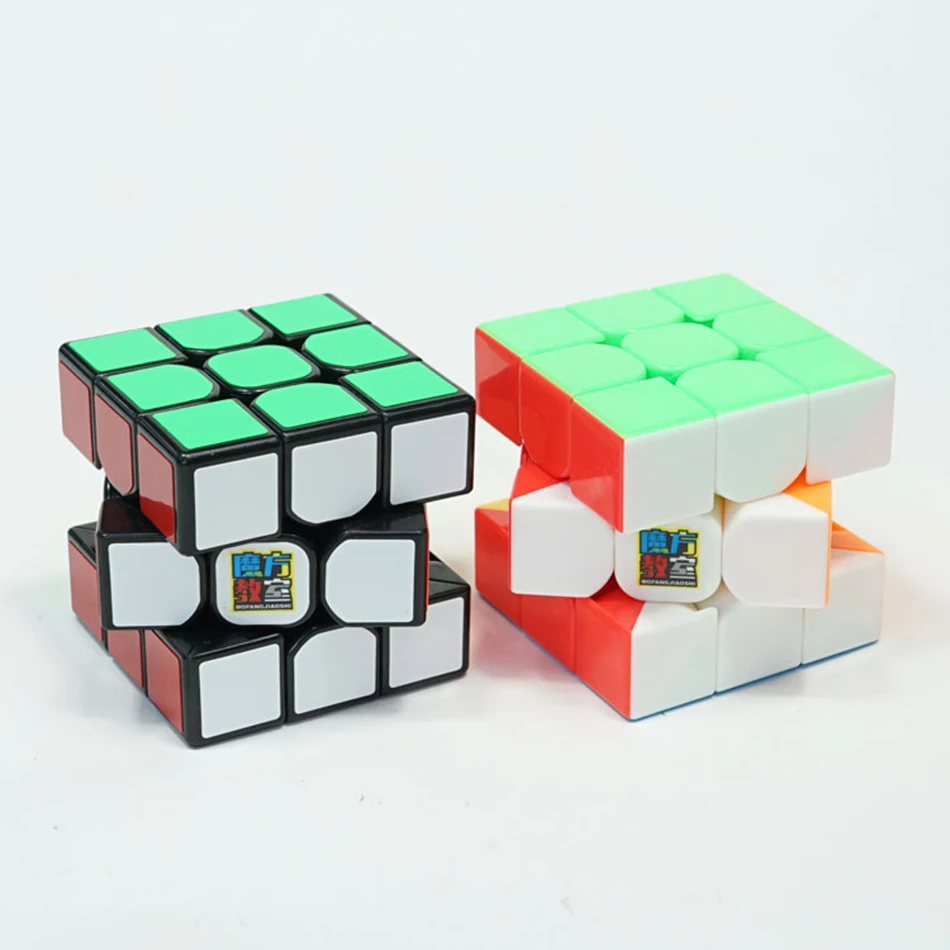 MoYu MoFangJiaoShi MF3rs MF3rs2 магический куб 3x3 скоростной 56 мм пазл Magico Cubo Black Stickerless