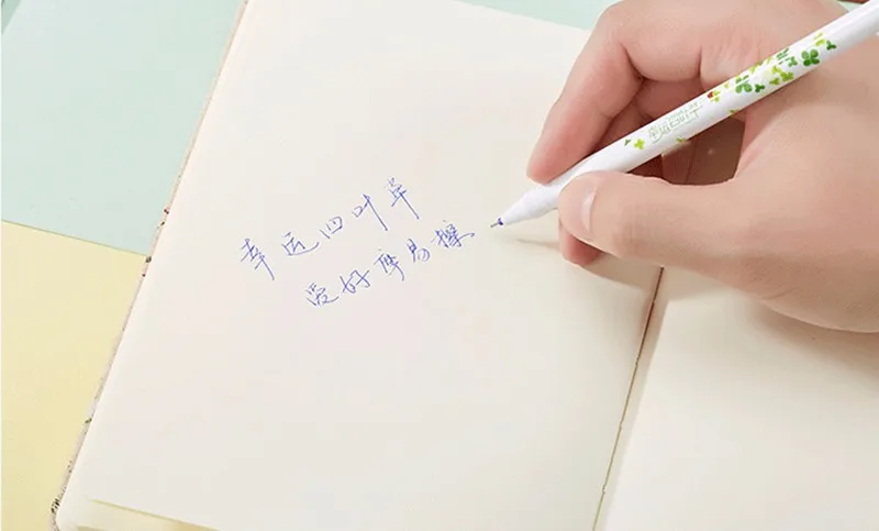 AIHAO Новое поступление 0,5 мм стержень сменный гелевый ручка, корейский стиль стираемая ручка, гладкая ручка для письма, школьные принадлежности