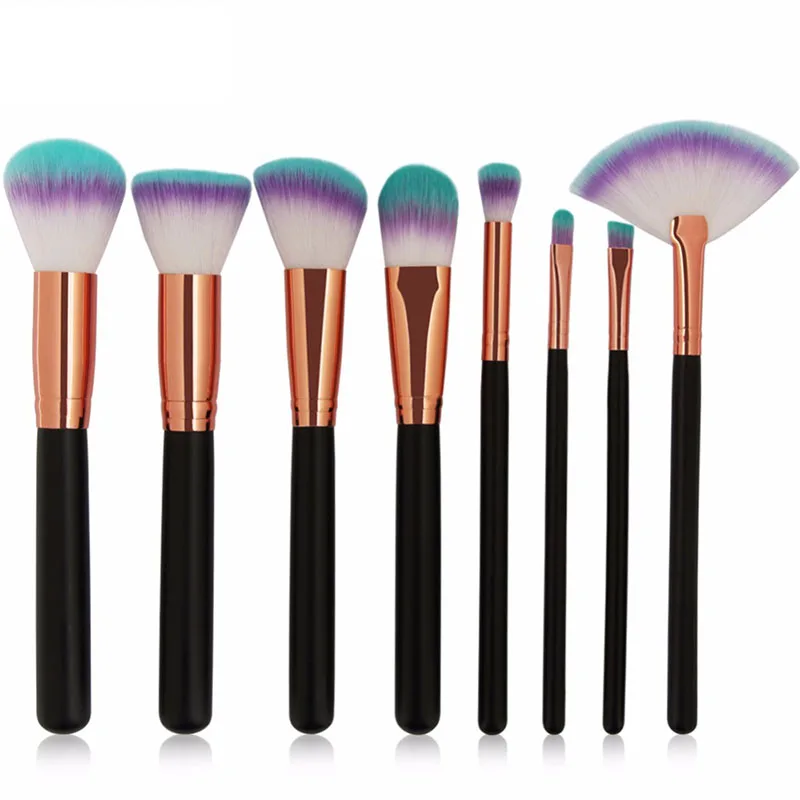 Набор косметических кистей под углом 6/8 шт.|brush tool kit|cosmetic setfan makeup brush |