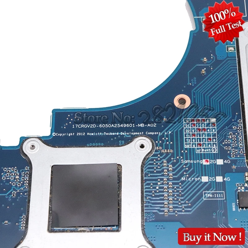 NOKOTION 720269-501 720269-001 материнская плата для ноутбука HP ENVY 17-J основная 6050A2549601-MB-A02 GT740M