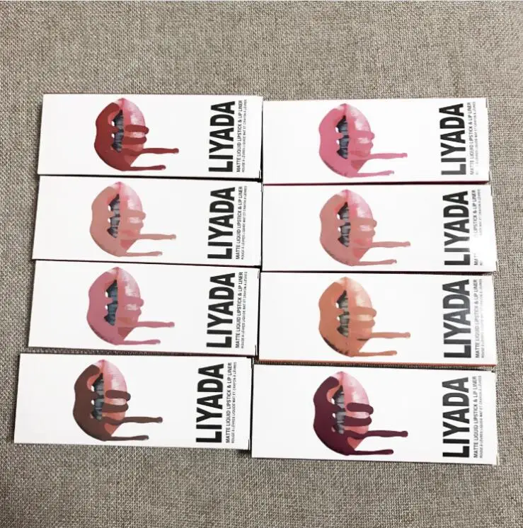 Majic Doll Matte Liquid Lipstick +Lips Liner Pencil Makeup Waterproof Lip Gloss Cosmetics +Gift | Красота и здоровье