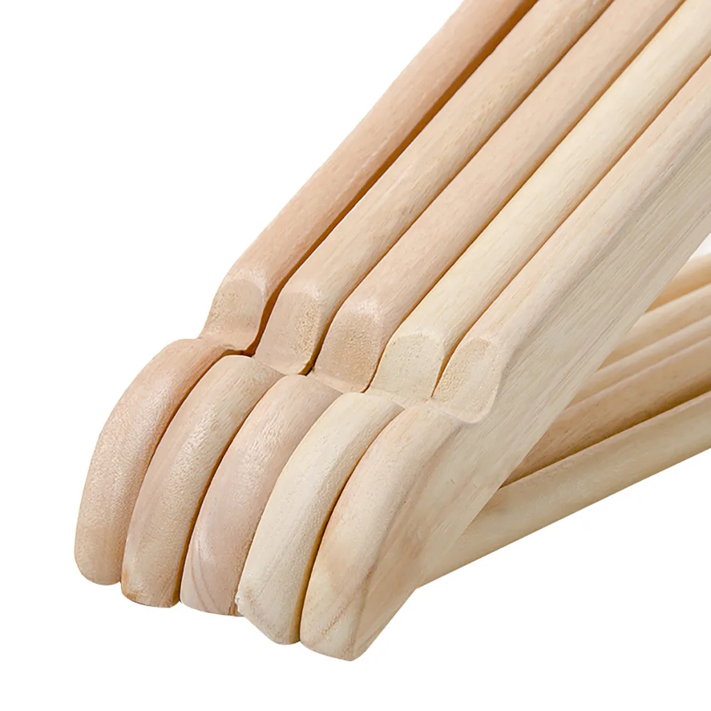 1 шт. вешалка для шкафа деревянные вешалки одежды из цельного дерева пальто