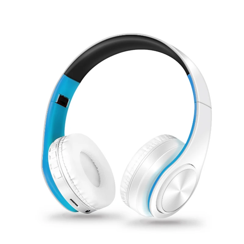 REOTGTU Бесплатная доставка Красочные стерео аудио Mp3 Bluetooth гарнитура складная