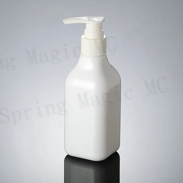 200 мл белые/прозрачные ПЭТ пластиковые бутылки с черным/белым прессовым насосом