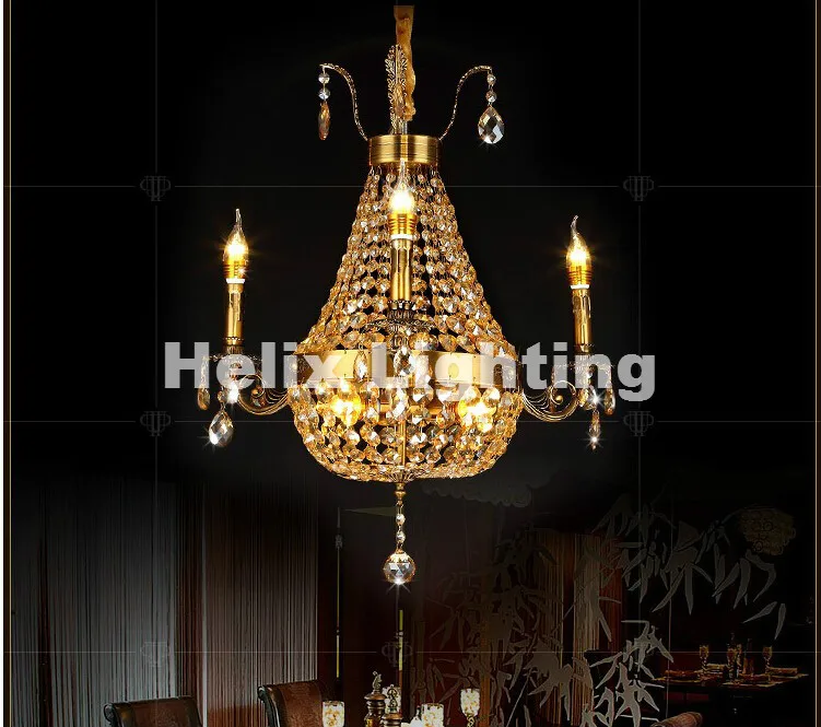 Новая современная подсветильник люстра медная лампа латунная Роскошная