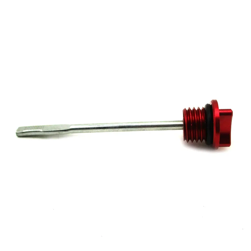 CNC алюминиевый красный моторный масляный щуп Dip Stick для Lifan YX 125cc 140cc 150cc 160cc 200cc 250cc