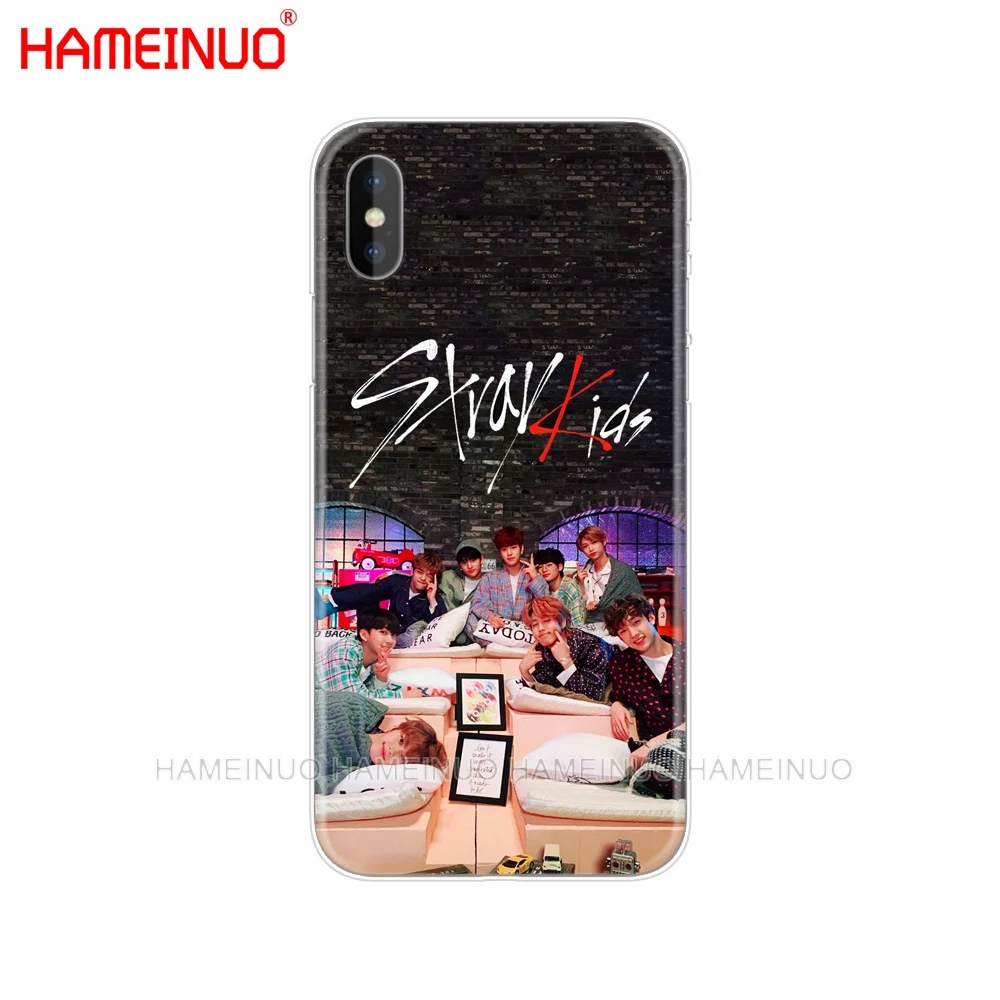 HAMEINUO бродячий детский K Pop Чехол для мобильного телефона для iphone X 8 7 6 4 4S 5 5S SE 5c 6s plus - Цвет: 43482