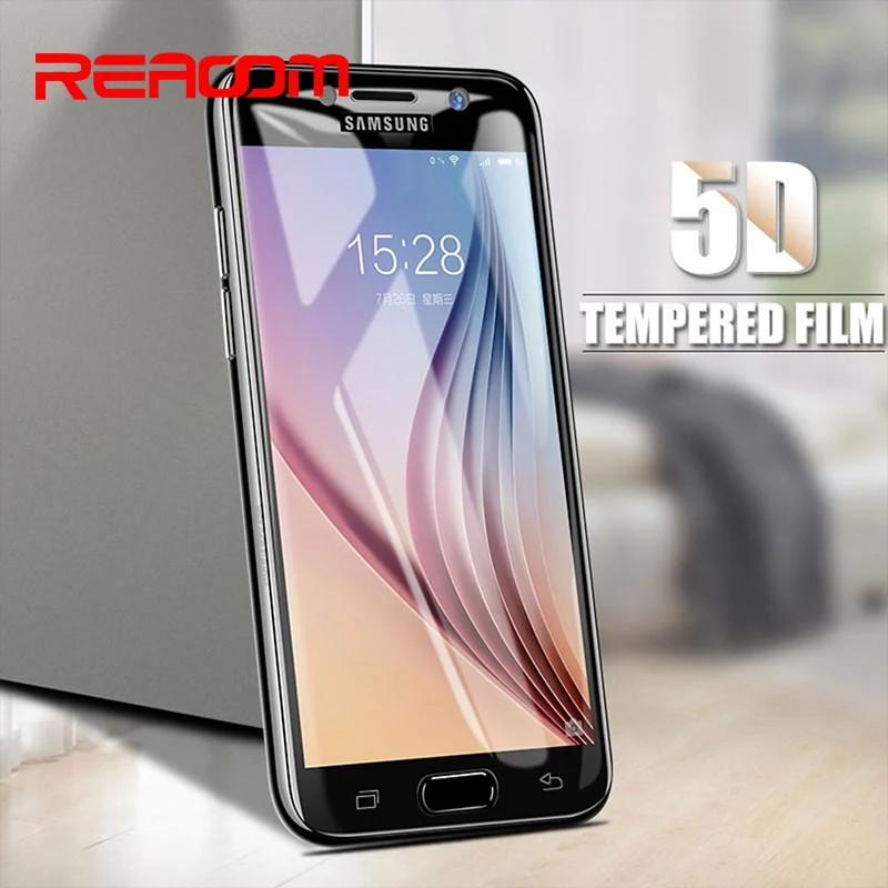 Reaoom 5D Защита экрана для Samsung Galaxy A5 A3 2017 полное покрытие закаленное стекло ультра