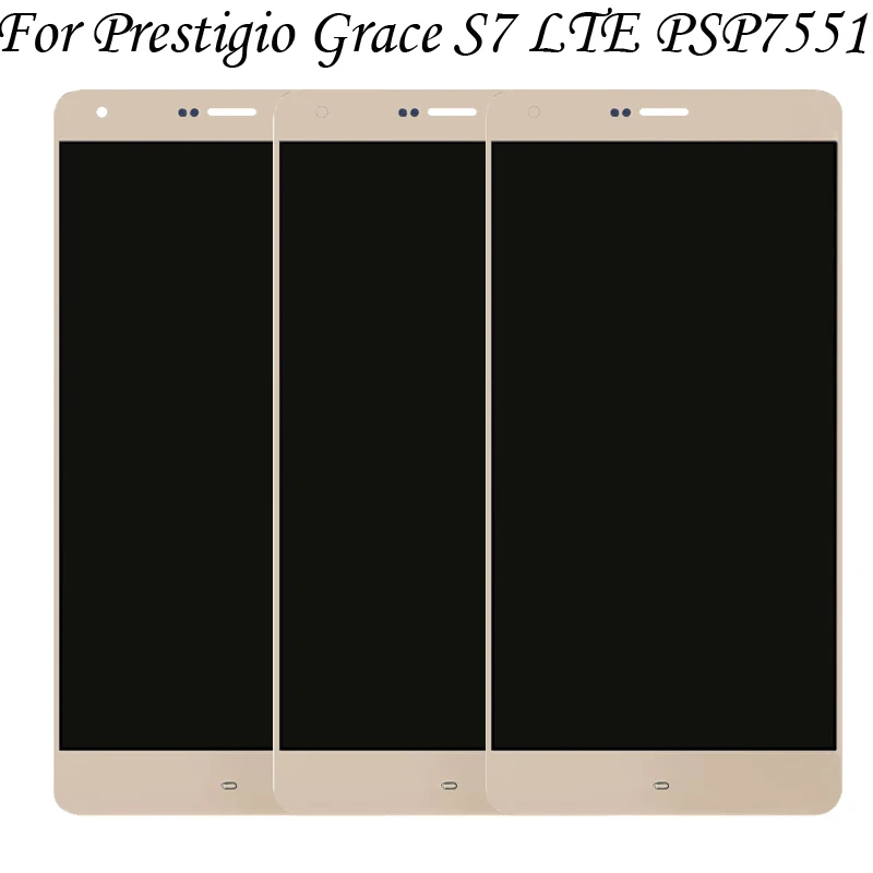 100% протестировал OK для Prestigio Grace S7 LTE Оборудование psp 7551 Duo 7551Duo сборка ЖКД с