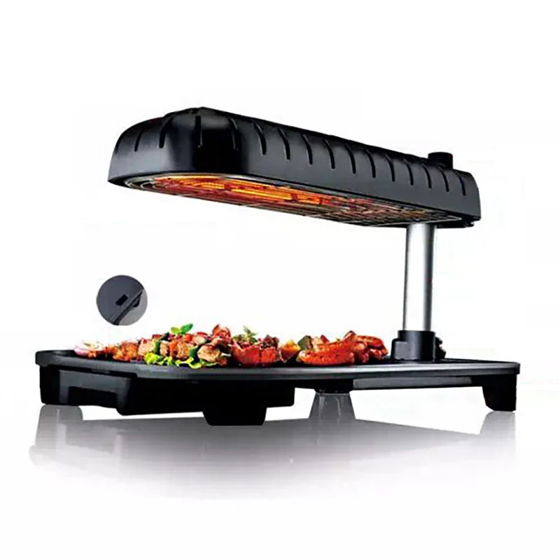 Enlarge 3D Infrared Electric Grill BBQ Barbecue Korean Non-stick Smokeless Barbecue Electromechanical Baking Pan Electric Oven