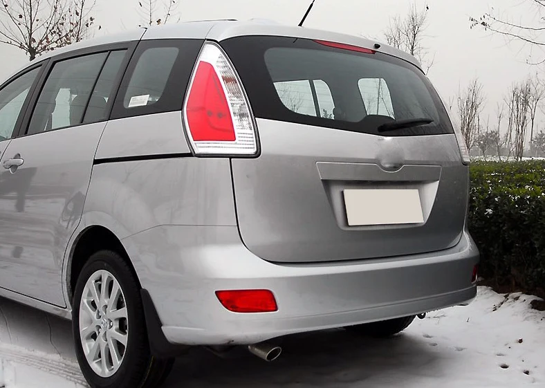 Хвост светильник для Mazda 5 2008 отражатель Предупреждение декоративный светильник заднего бампера светильник освещения без лампочки стайлинга автомобилей Красный противотуманная фара