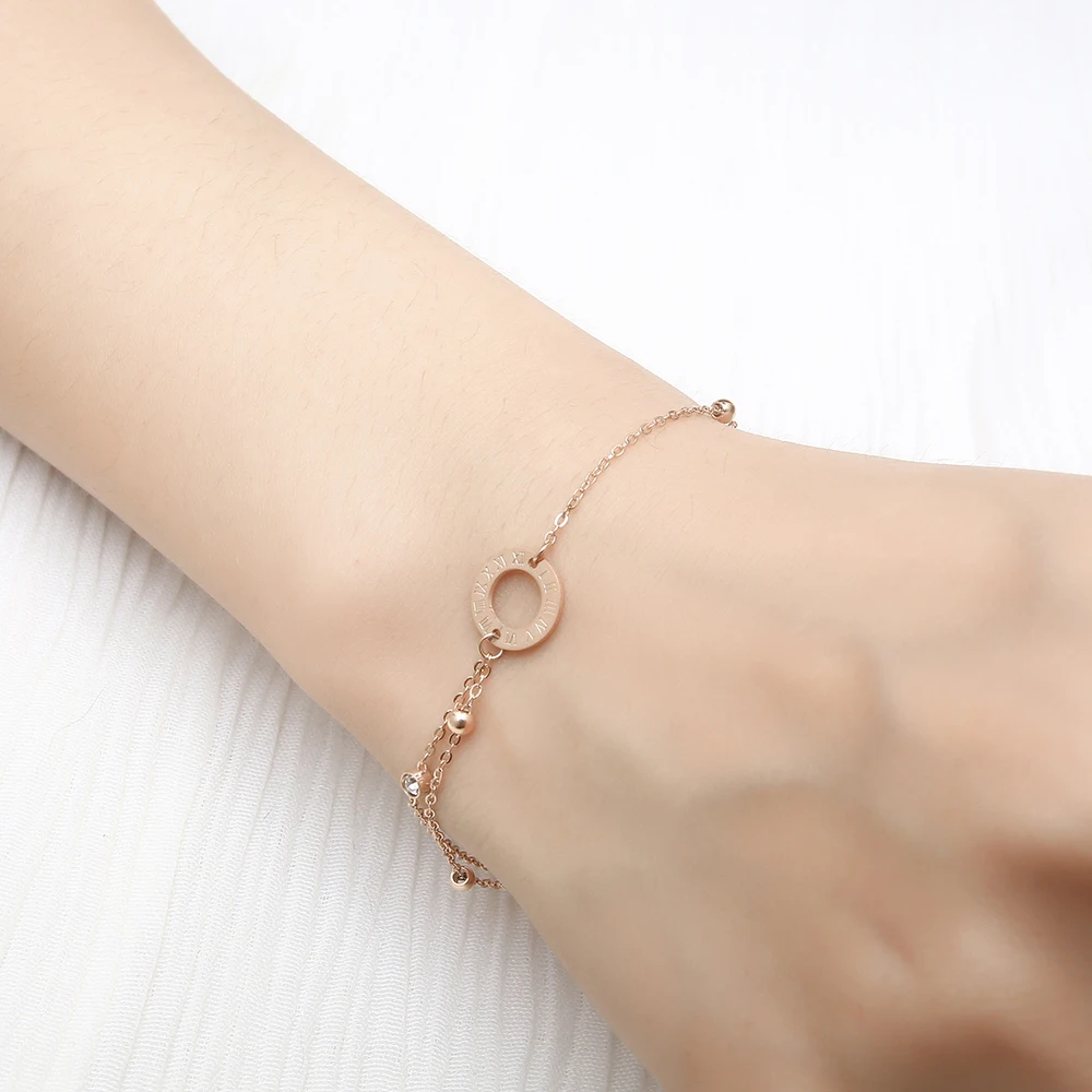 Женские браслеты-цепочки OUFEI браслеты из нержавеющей стали ювелирные изделия Vogue